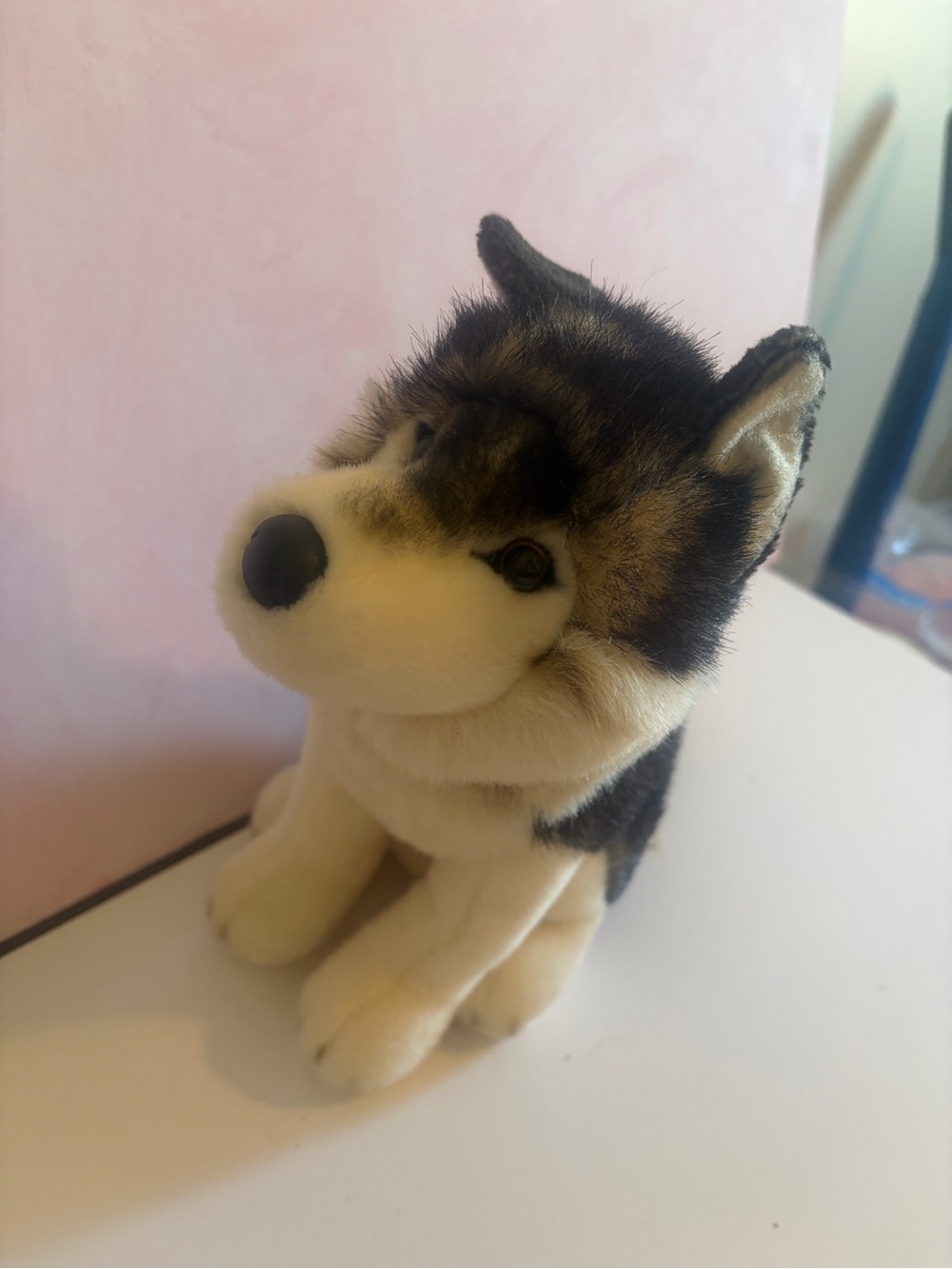 Atka 8-11" Timber Wolf Douglas Cuddle Toy Plush Stuffed Animal Gray 1833 husky